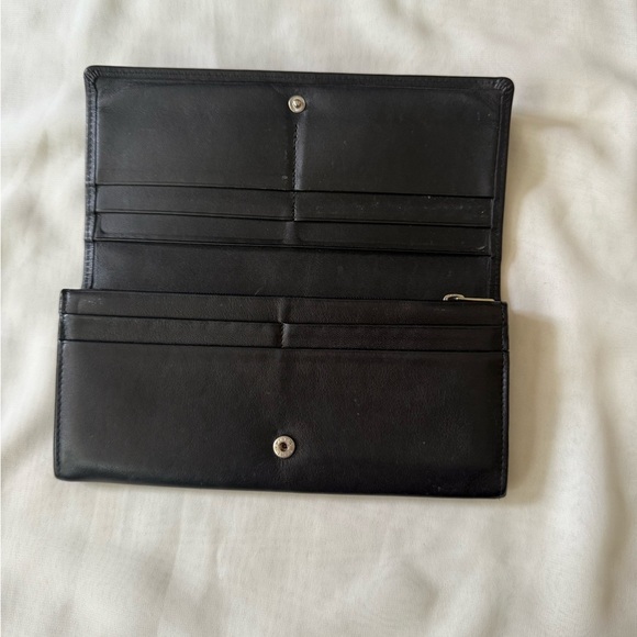 Loved Longchamp Black Vegan Leather Hobo Bag and Wallet - Picture 9 of 11